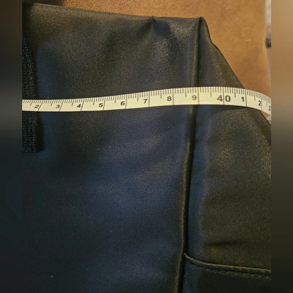 Salvatore Ferragamo Black Tote Bag with Red Accents